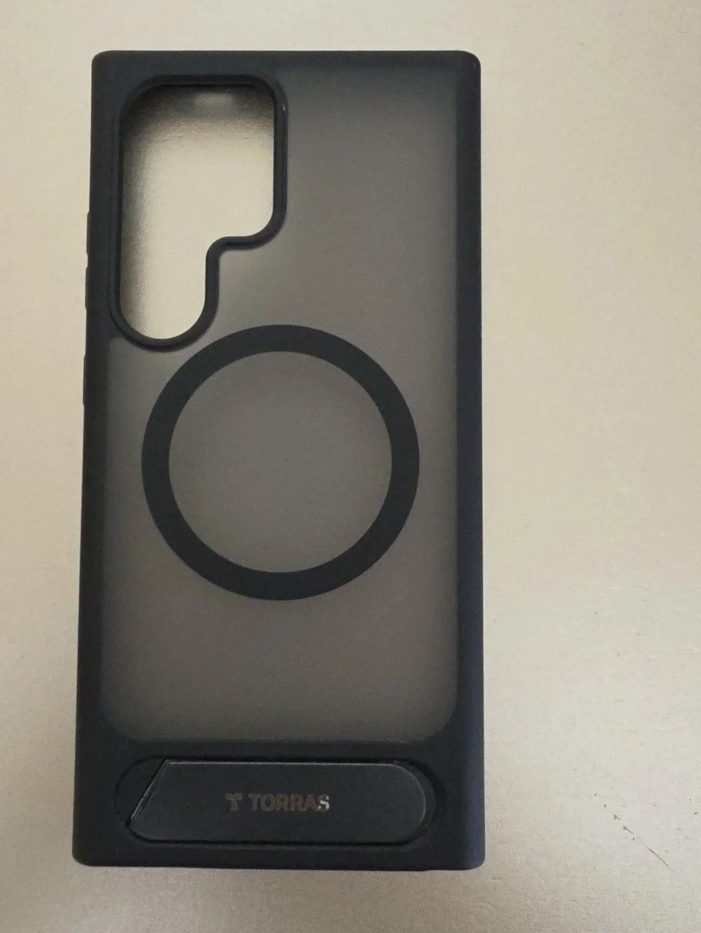 Torras Black MagSafe-Compatible Phone Case For Samsung Galaxy S24 Ultra